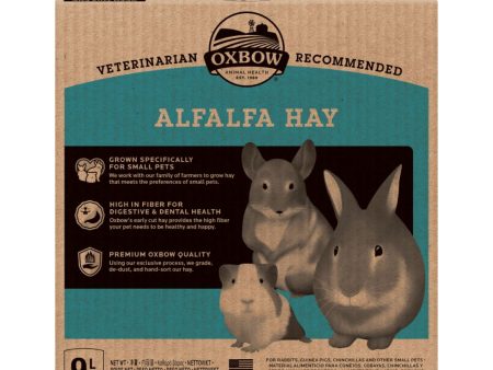 Oxbow Animal Health Alfalfa Hay Small Animal Treat 1ea 9 lb Online