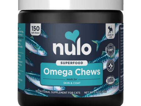 Nulo Superfood Omega Supplement Chews for Cats 1ea 2.6 oz, 150 ct on Sale