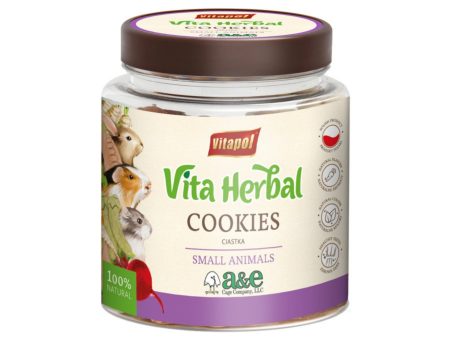 A & E Cages Vitapol Vita Herbal Small Animal Cookies 1ea 240 g Online now