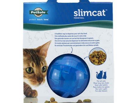 Petsafe Slimcat Feeder Ball Blue Online Sale