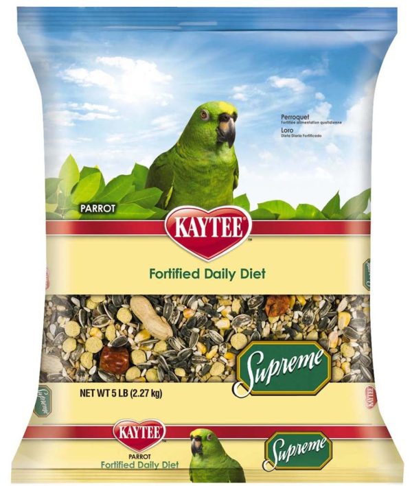 Kaytee Supreme Parrot Food 1ea 5 lb Sale