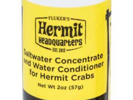 Fluker s Hermit Crab Saltwater Concentrate and Water Conditioner 1ea 2 oz For Cheap