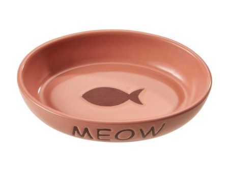 Spot Portofino Oval Cat Dish Blush Pink, 1ea 6 in Online Sale