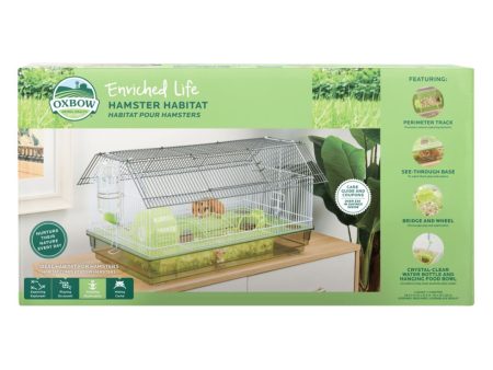 Oxbow Animal Health Enriched Life Hamster Habitat 1ea One Size For Sale