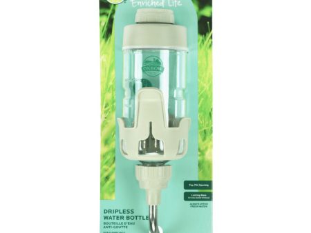 Oxbow Animal Health Enriched Life Dripless Water Bottle Off-White 1ea 15 oz Online Hot Sale