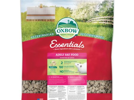 Oxbow Animal Health Essentials Adult Rat Food 1ea 20 lb Hot on Sale