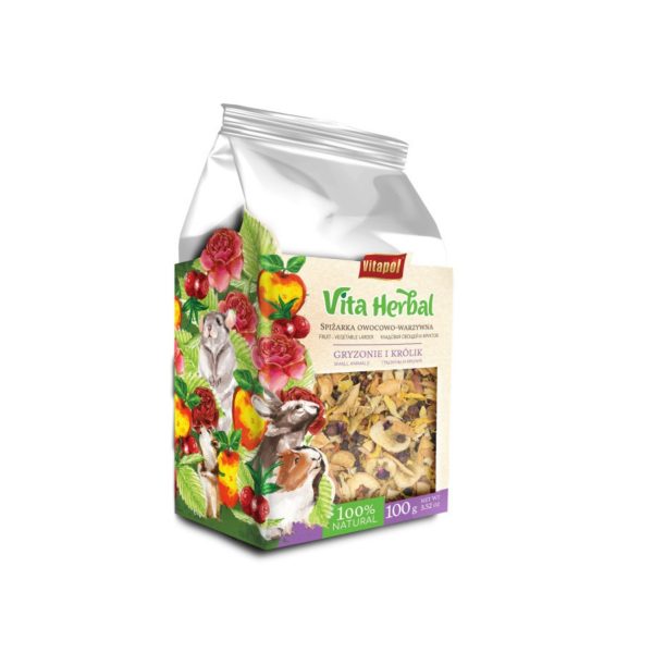 A & E Cages Vita Herbal Fruit & Vegetable Mix 1ea 100 g Online now