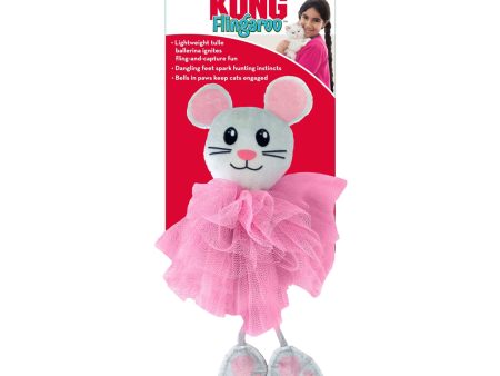 KONG Flingaroo Tutu Cat Toy Assorted 1ea One Size Online Sale