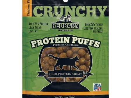 Redbarn Pet Products Protein Puffs Crunchy Cat Treats Chicken 1ea 1 oz Sale