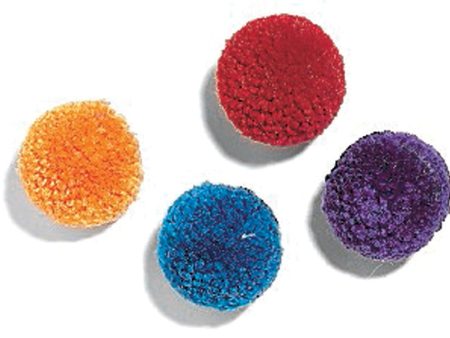 Spot Wool Pom Poms Cat Toy with Catnip Assorted 1.5 in 4 Pack Discount