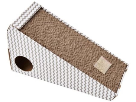 Spot 17  Ramp Cat Scratcher with catnip pouch and toy Online