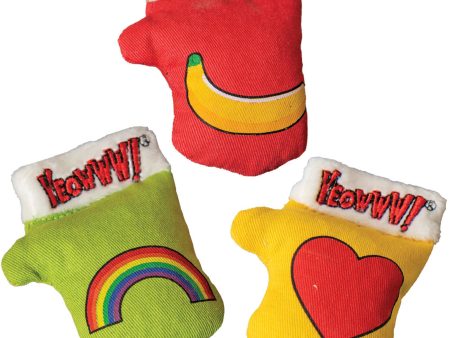 Yeowww! Kitten Mittens Catnip Cat Toys 3 pk (2pack) Online