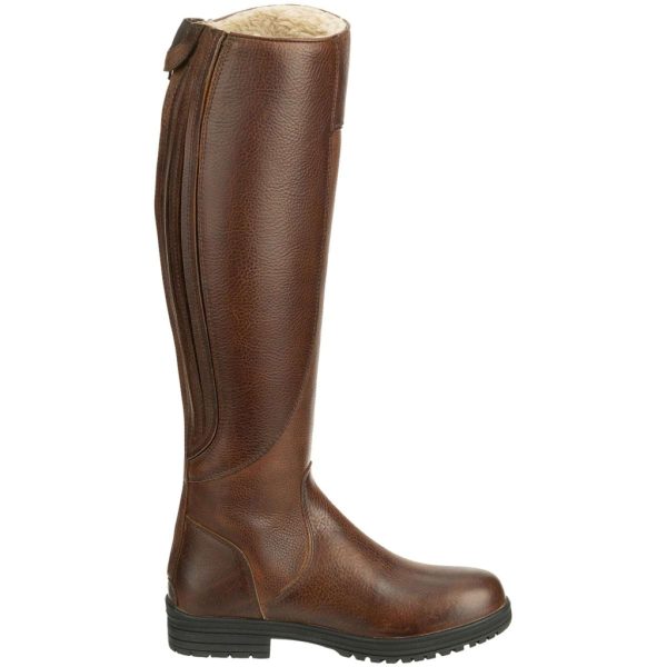 Suedwind Rijlaarzen Amaron Tall Wool Wide Regular Waterproof Chocolate For Sale