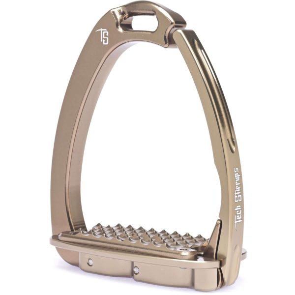 Tech Stirrups Stijgbeugels Venice Sloped EVO Bruin Hot on Sale