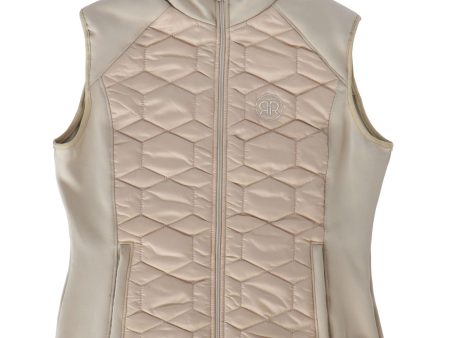 Rebel Bodywarmer Cube Quilted Hybrid Beige For Discount