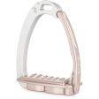 Tech Stirrups Stijgbeugels Venice Sloped EVO Zilver Roségoud Discount