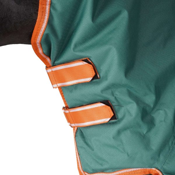 Weatherbeeta Winterdeken Comfitec Tyro Combo Neck Lite 50g Plus Green Burnt Orange White Online now