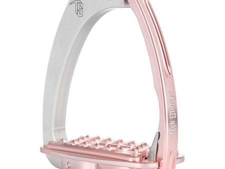 Tech Stirrups Stijgbeugels Venice Sloped M Zilver Rose Discount