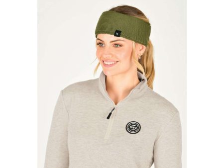 Weatherbeeta Hoofdband Fleece Lined Olive Night Cheap