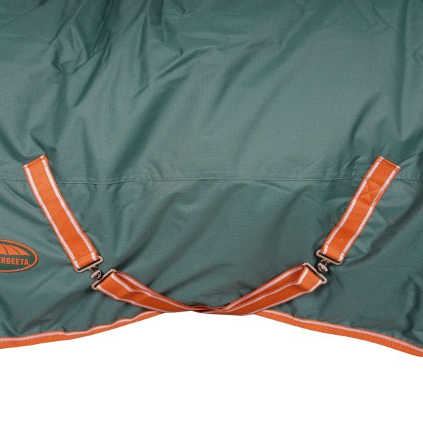 Weatherbeeta Winterdeken Comfitec Tyro Combo Neck Medium 220g Green Burnt Orange White Online now