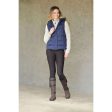 Weatherbeeta Bodywarmer Hapur Heat Seal Quilted Navy Iris on Sale