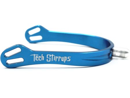 Tech Stirrups Knopsporen Verona Short Tips Blauw For Cheap