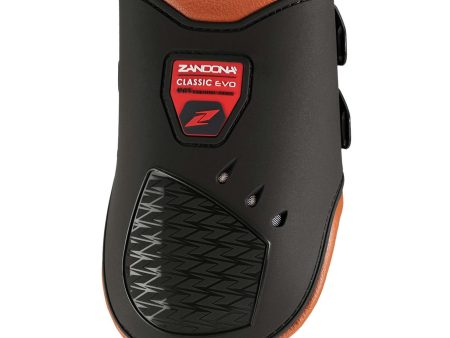 Zandona Strijklappen Carbon Air Classic Evo Fetlock Bruin Zwart For Cheap