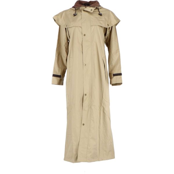 Scippis Black Roo Stockman Coat Beige Online Hot Sale