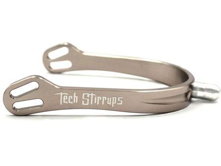 Tech Stirrups Knopsporen Verona Short Tips Bruin For Sale