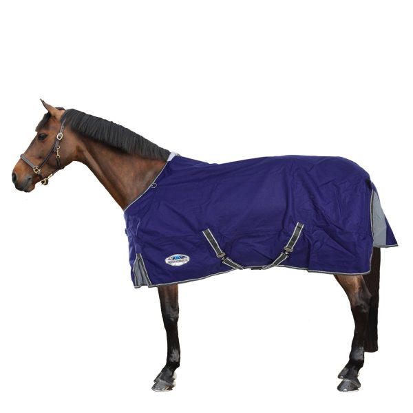 Weatherbeeta Winterdeken Comfitec Premier Free II Standard Neck Lite 0g Donkerblauw Grijs Wit Discount