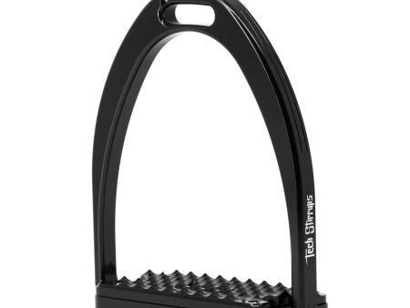 Tech Stirrups Stijgbeugels Capri Classic Dressuur Zwart Fashion