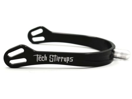 Tech Stirrups Knopsporen Florence Zwart Fashion