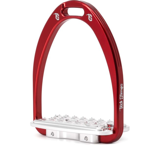 Tech Stirrups Stijgbeugels Siena Classic Rood For Discount