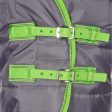 Weatherbeeta Staldeken Comfitec Channel Quilt Combo Neck Medium 210D 250g Grijs Lime Fashion