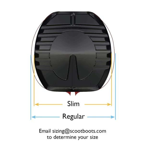 Scoot Boots Hoefschoen Slim Single Zwart on Sale