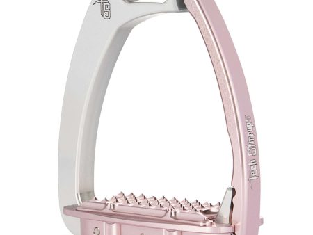 Tech Stirrups Stijgbeugels Venice Children Zilver Roze Fashion