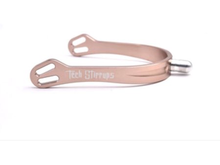 Tech Stirrups Knopsporen Verona Short Tips Roségoud Hot on Sale