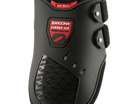 Zandona Strijklappen Carbon Air Velcro Fetlock Zwart Discount