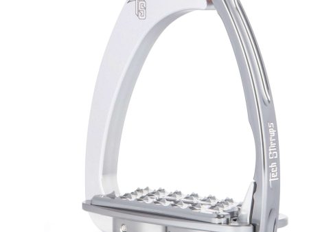 Tech Stirrups Stijgbeugels Venice Sloped M Zilver Titanium Supply