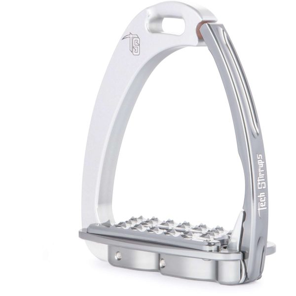 Tech Stirrups Stijgbeugels Venice Sloped M Zilver Titanium Supply