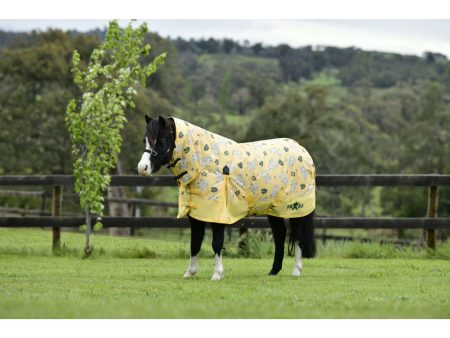 Saxon Winterdeken Combo Neck Medium 600D 200g Pony Rhino Print For Discount