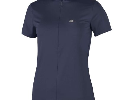 Schockemöhle Poloshirt Page Summer Dark Blue For Cheap