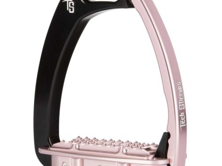 Tech Stirrups Stijgbeugels Venice Children Zwart Roze Supply