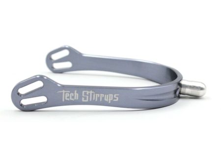 Tech Stirrups Knopsporen Verona Short Tips Titanium Supply