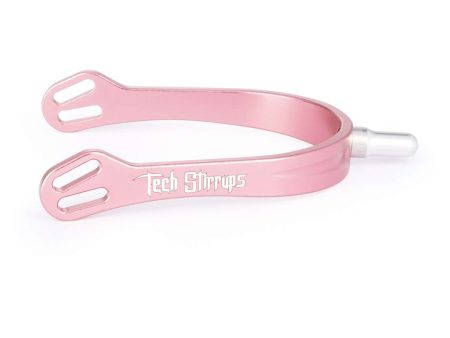 Tech Stirrups Knopsporen Verona Extra Lang Roze Discount