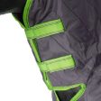 Weatherbeeta Staldeken Comfitec Channel Quilt Combo Neck Medium 210D 250g Grijs Lime Fashion