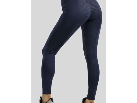 Rebel Rijlegging Logo Elastic Waistband Full Grip Navy Fashion