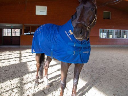 Accuhorsemat Deken Cooler met Accupressure Mat Blauw Supply